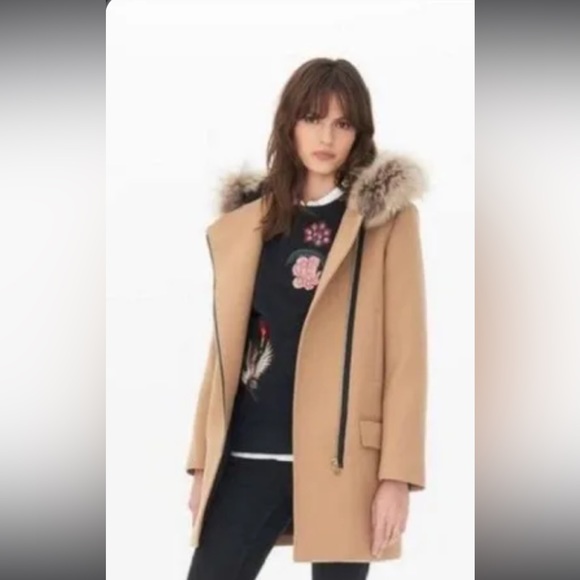 Sandro wool coat - Picture 1 of 17